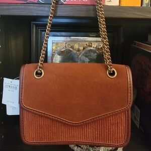 Brown Leather Shoulder Bag